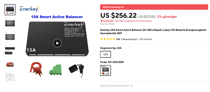 Enerkey 15A