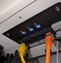 RJ45 Anschluss für Modbus an Wechselrichter