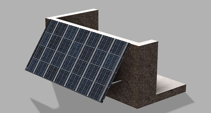 Solar-Balkon