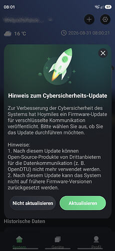 Hoymiles Verschlüsselung