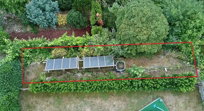 GartenPV von oben Größe
