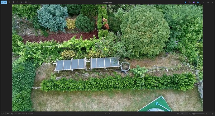 GartenPV von oben
