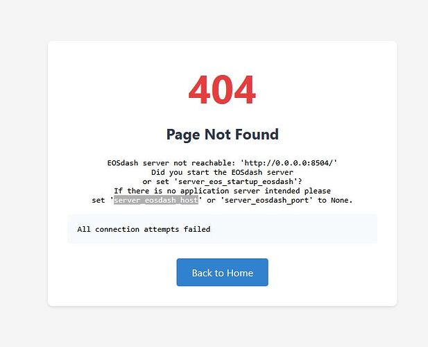 EOS-Error
