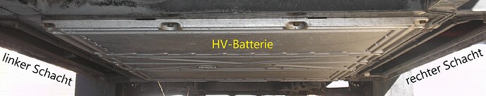 Boden B16 in Fahrtrichtung beschriftet