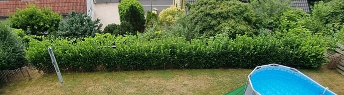 GartenPV vom Balkon