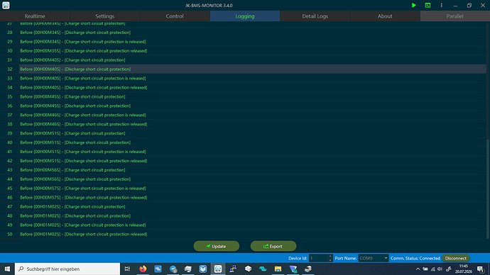 abnormal_current logging