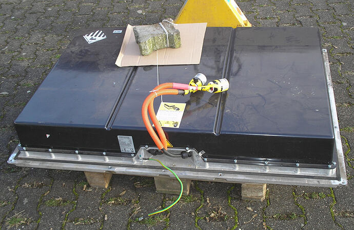 HV-Batterie V5 ausgebaut