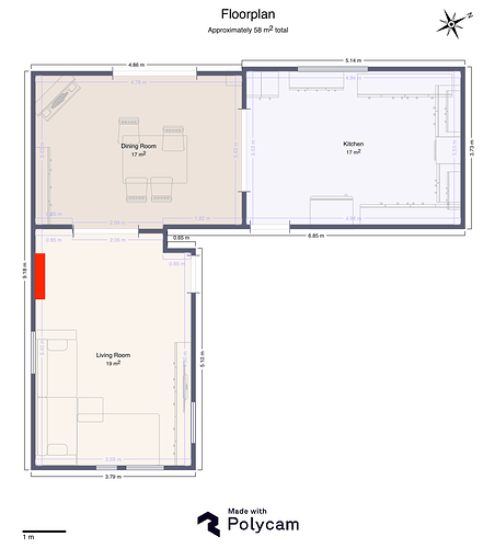 Polycam Floor Plan 23.6.2026